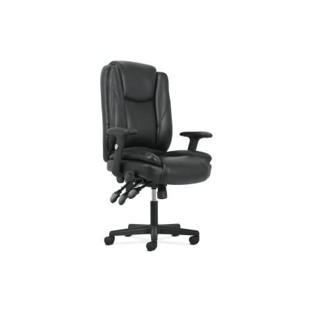 Ofm. HON Sadie High-Back Leather Office Chair - Ergonomic Adjustable - Lumbar Support BSXVST331
